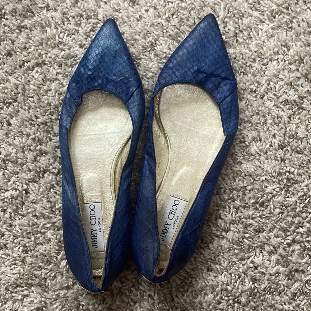 Jimmy Choo Blue Women's Shoes
